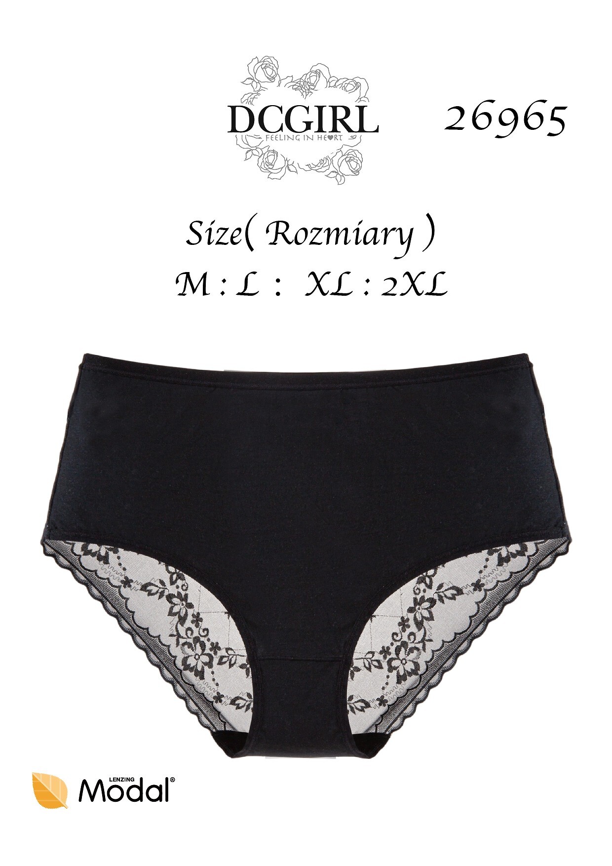 Figi DC Girl 26965 A2 M-2XL - obrazek 5