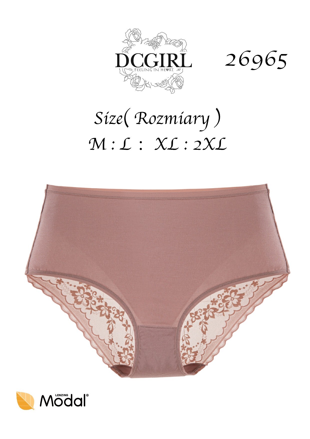 Figi DC Girl 26965 A2 M-2XL - obrazek 7