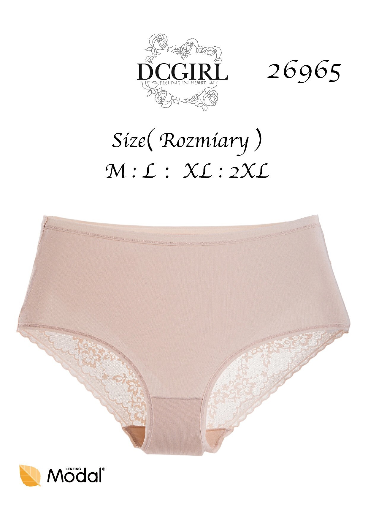 Figi DC Girl 26965 A2 M-2XL - obrazek 8