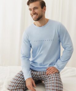 Piżama Taro 3665 Sven dł/r S-2XL Z26