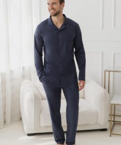 Piżama Taro 3666 Arturo dł/r 3XL-4XL Z26 rozpinana