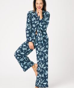 Piżama Key LNS 533 B26 dł/r S-XL rozpinana