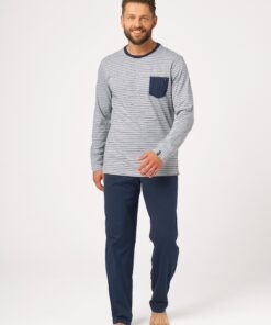 Piżama Key MNS 363 B26 dł/r M-2XL
