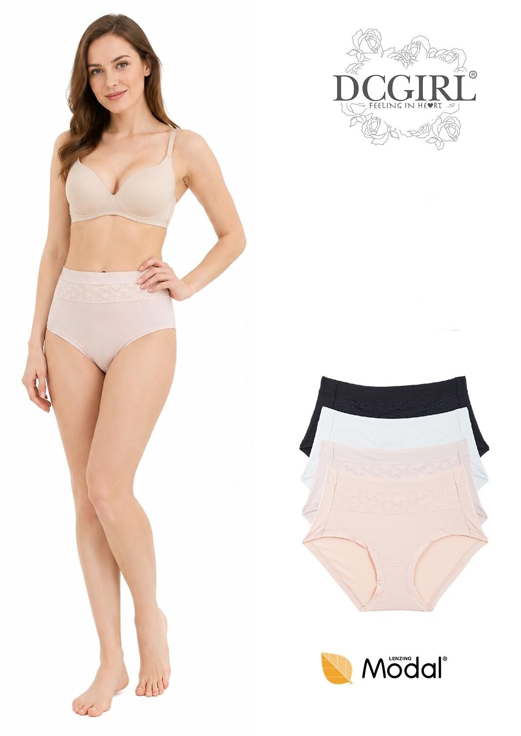 Figi DC Girl 27176 A12 M-2XL - obrazek 2