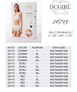Figi DC Girl 26715 Pudełko L-3XL - obrazek 11