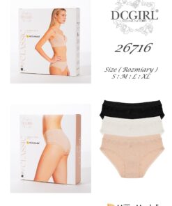 Figi DC Girl 26716 A2 Pudełko S-XL