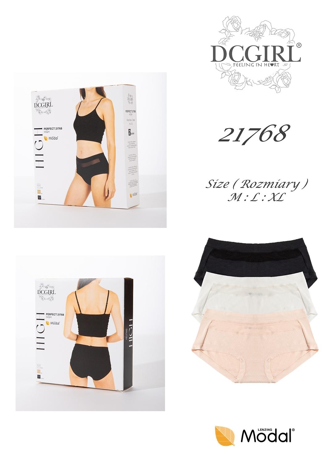 Szorty DC Girl 21768 A2 Pudełko M-XL - obrazek 6