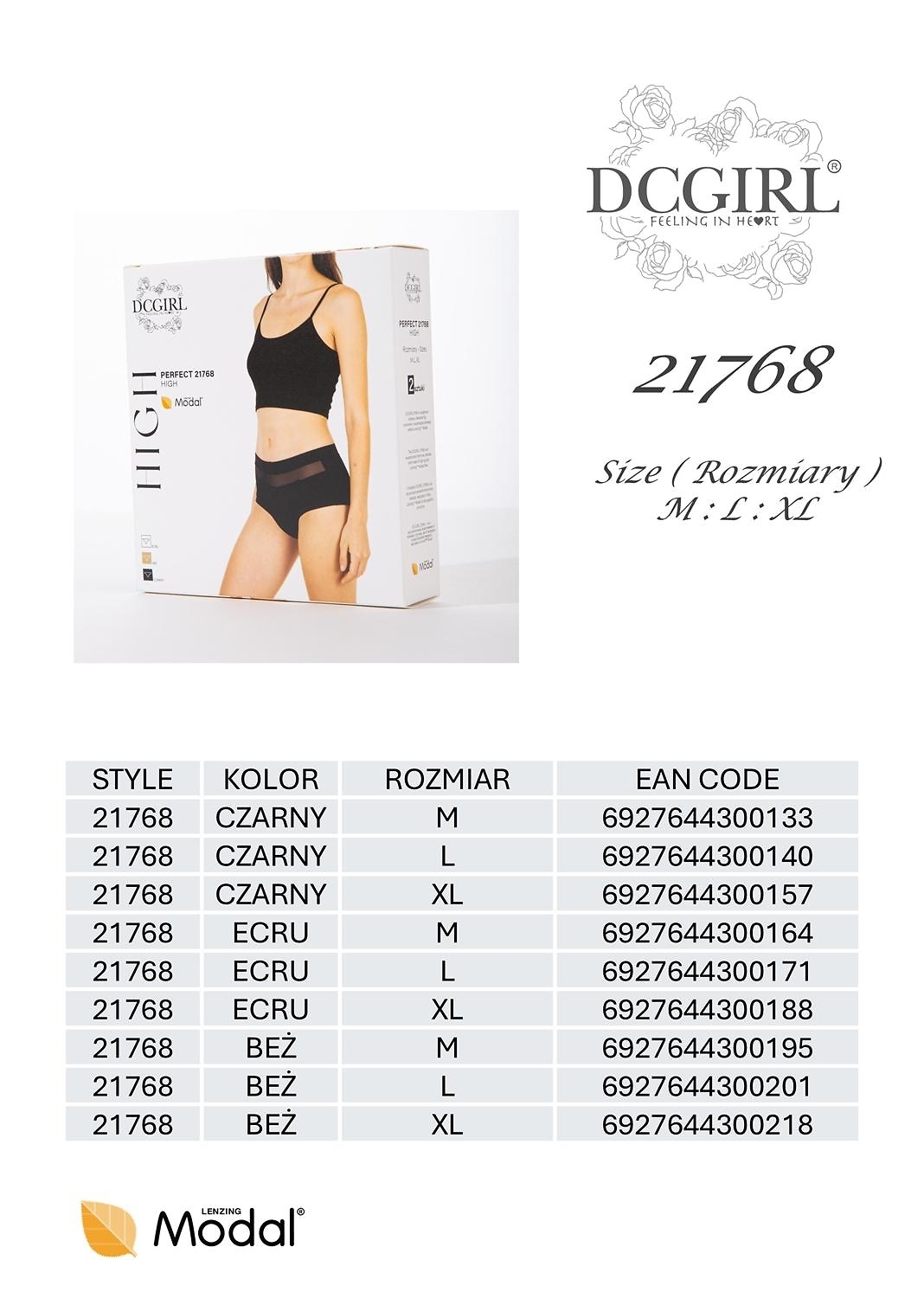 Szorty DC Girl 21768 A2 Pudełko M-XL - obrazek 8