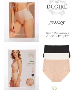 Figi DC Girl 70125 Pudełko L-3XL bawełna