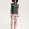 Piżama Henderson Ladies 45419 Ginni dł/r S-3XL