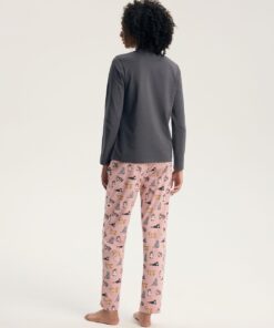 Piżama Henderson Ladies 45419 Ginni dł/r S-3XL - obrazek 4