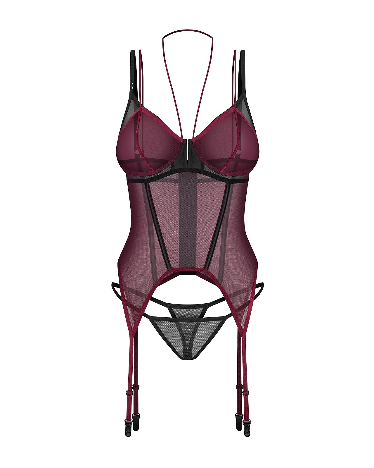 Gorset Obsessive Parisel Corset S-3XL - obrazek 6