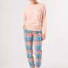 Piżama Key LNS 436 B26 dł/r S-XL