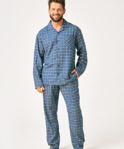Piżama Key MNS 404 B26 dł/r M-2XL rozpinana