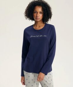 Piżama Henderson Ladies 45430 Gaela dł/r S-3XL - obrazek 4