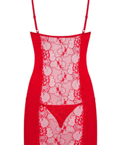 Koszula Obsessive Heartina Chemise S-2XL - obrazek 4