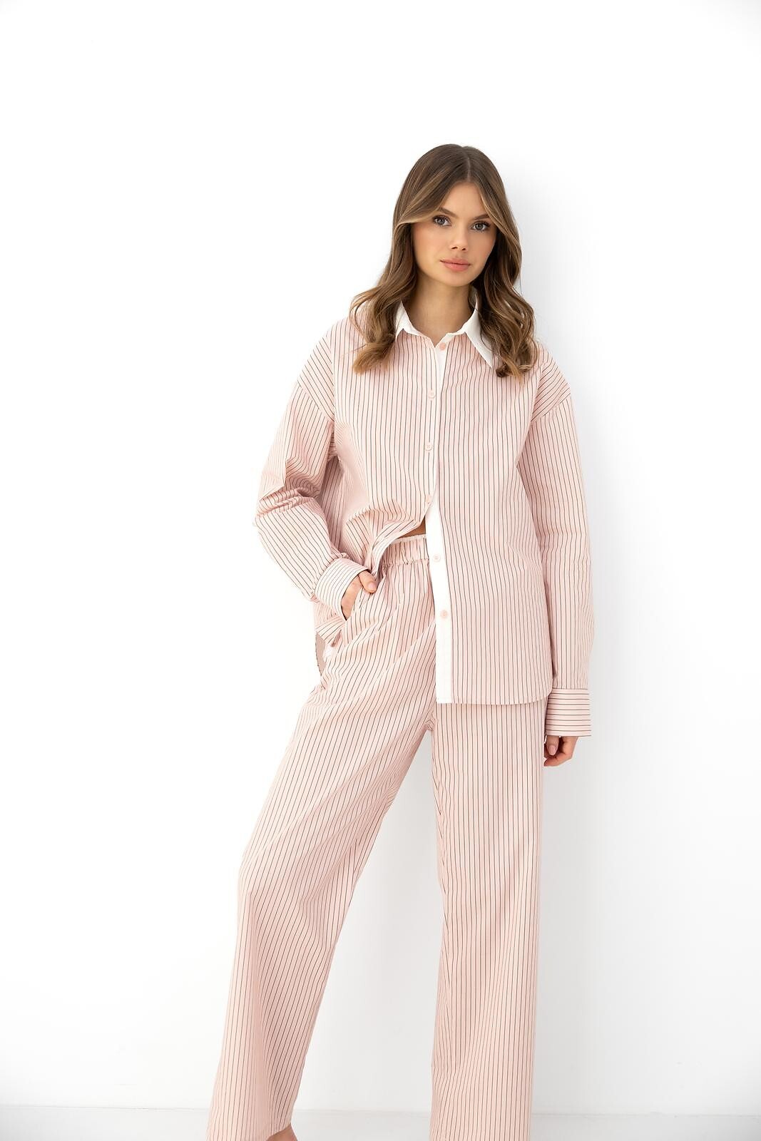 Piżama Sensis Riven dł/r XS-2XL rozpinana - obrazek 10