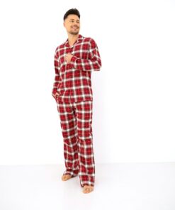 Piżama Sensis Lucas dł/r S-2XL rozpinana - obrazek 5