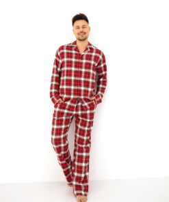 Piżama Sensis Lucas dł/r S-2XL rozpinana - obrazek 6