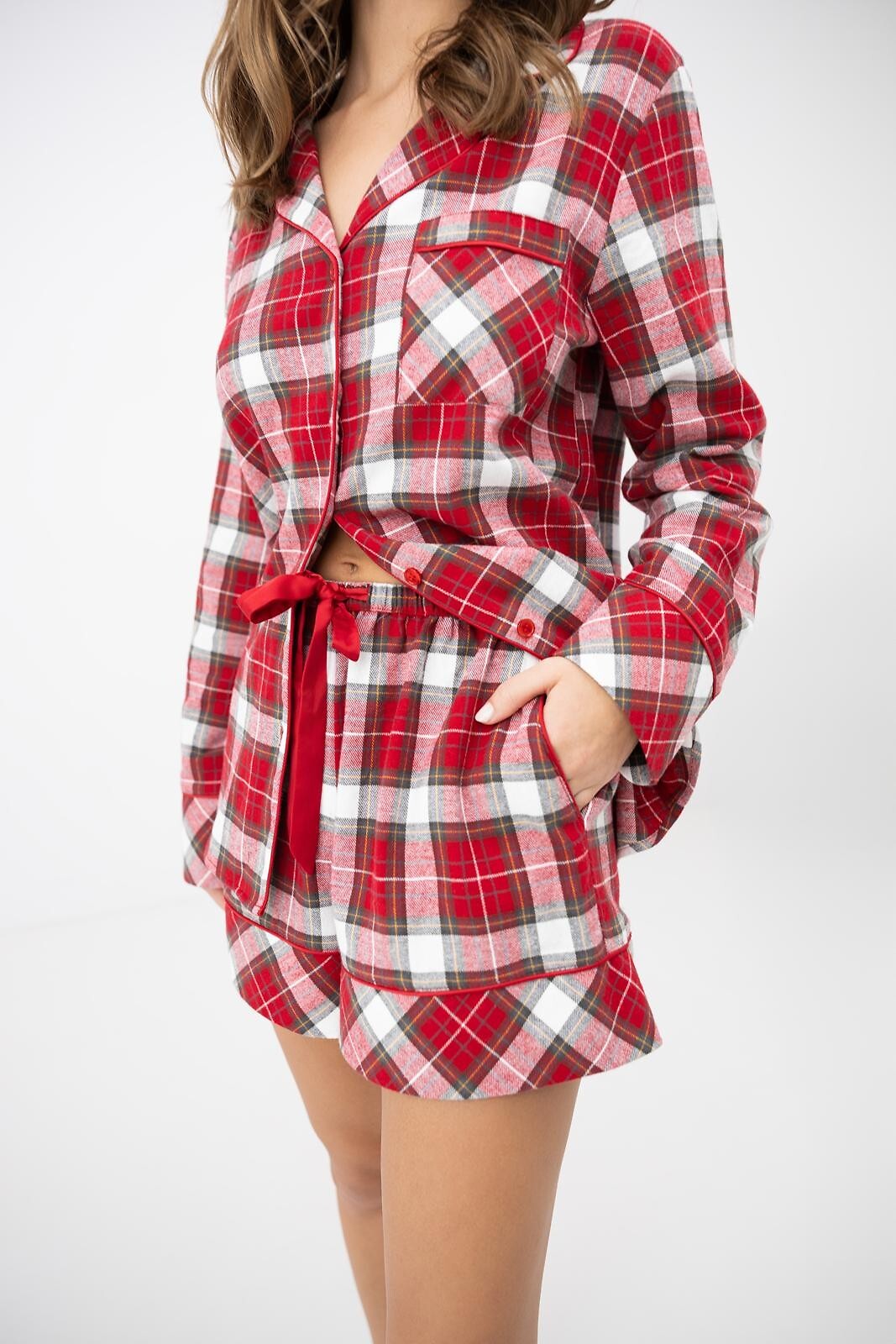 Piżama Sensis Clariel dł/r XS-2XL rozpinana - obrazek 5