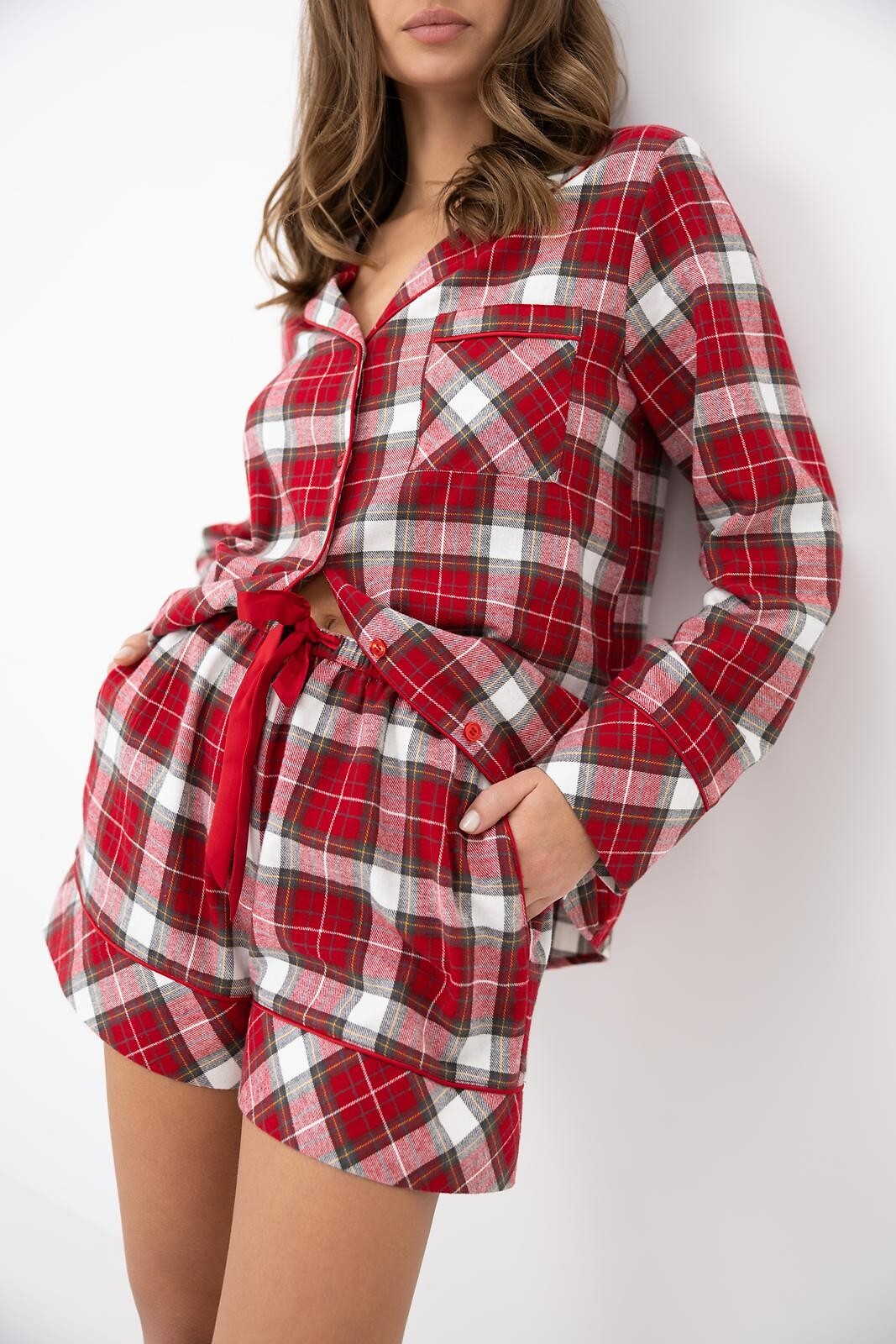 Piżama Sensis Clariel dł/r XS-2XL rozpinana - obrazek 9