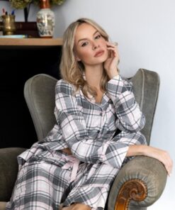Piżama Sensis Ashlyn dł/r XS-2XL rozpinana