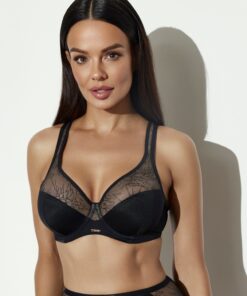 Biustonosz Soft Comfort Ava 2301 Black Maxi - obrazek 3