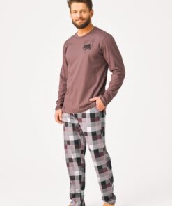 Piżama Key MNS 620 dł/r 3XL-4XL