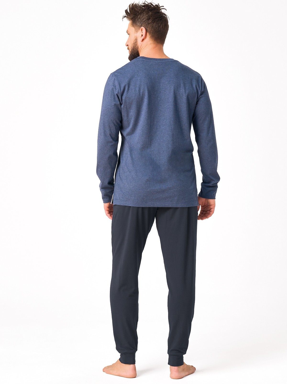 Piżama Key MNS 614 dł/r M-2XL - obrazek 2