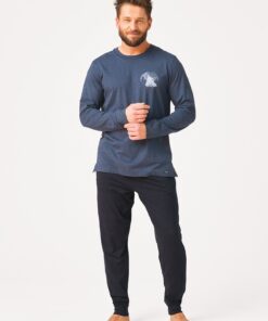 Piżama Key MNS 614 dł/r M-2XL