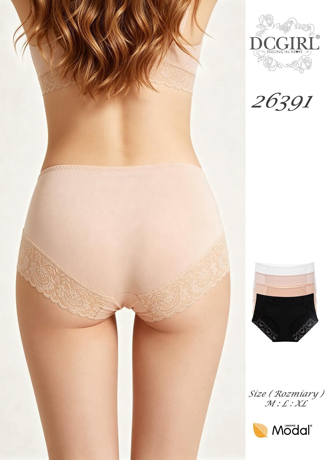 Figi DC Girl 26391 A2 Pudełko M-XL - obrazek 8