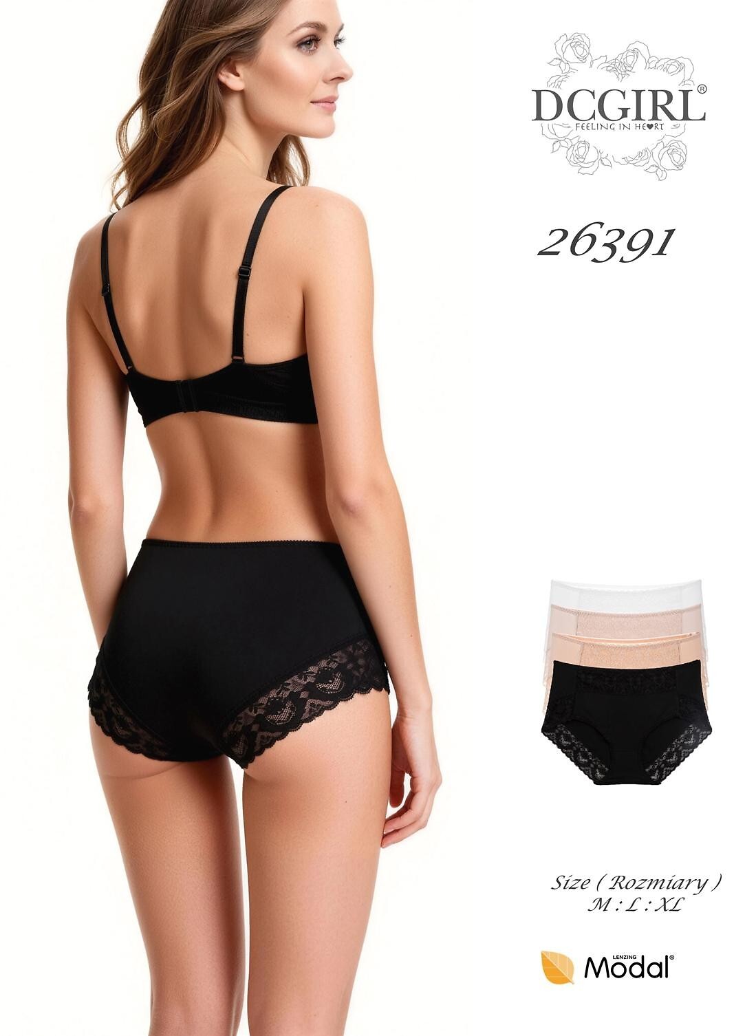 Figi DC Girl 26391 A2 Pudełko M-XL - obrazek 9