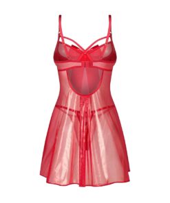 Koszulka Obsessive Gifty Red Babydoll S-3XL - obrazek 4