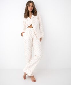 Piżama Sensis Marielle dł/r XS-2XL rozpinana