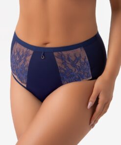 Alternative view of Figi Gorsenia F024 Desire Granatowe M-4XL