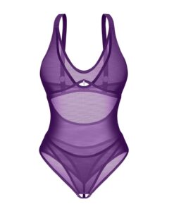 Body Obsessive Vibres Crotchless Teddy S-3XL - obrazek 3