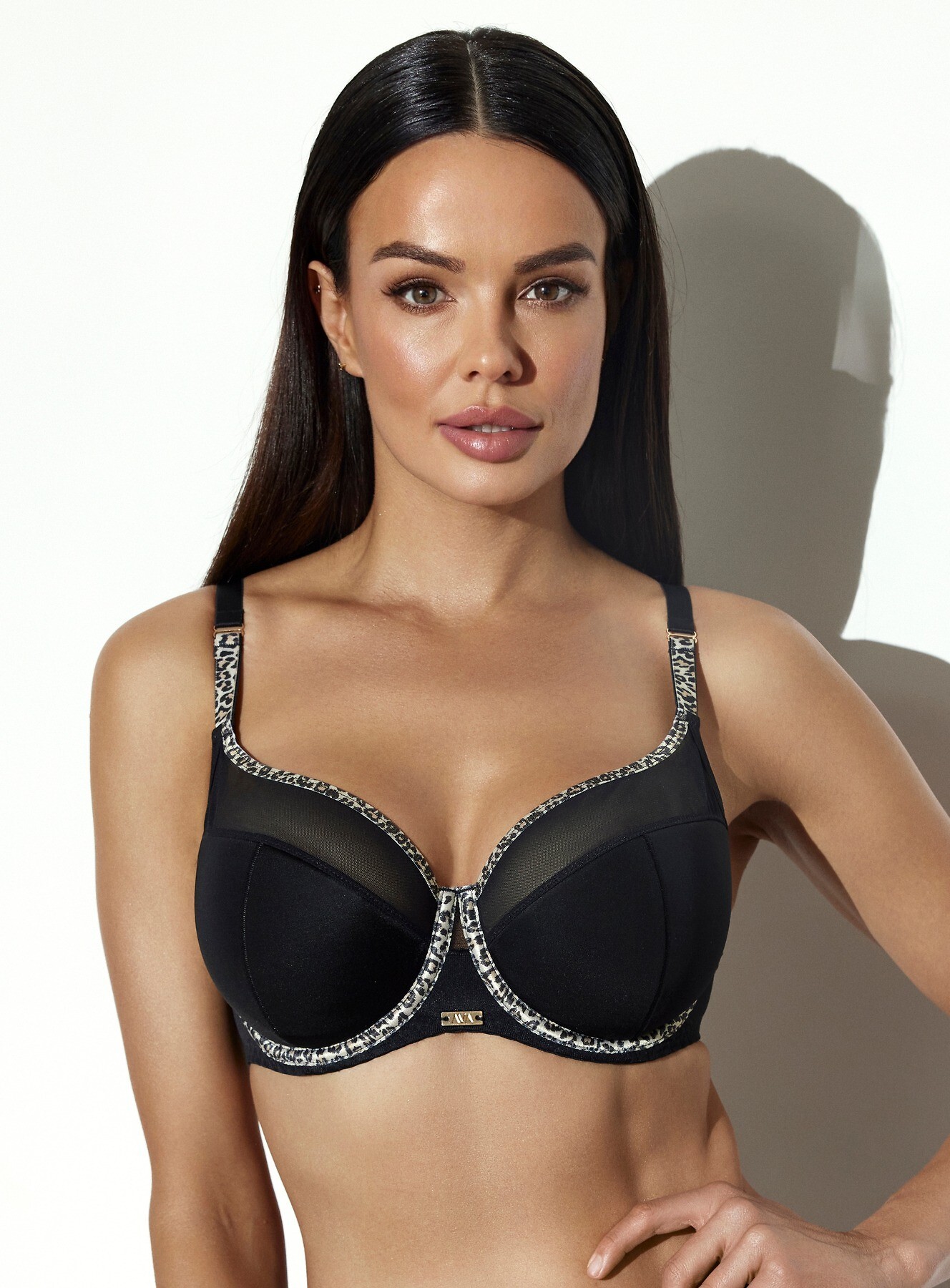 Biustonosz semi soft Ava 2272 Black Panther - obrazek 3