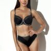 Biustonosz semi soft Ava 2272 Black Panther