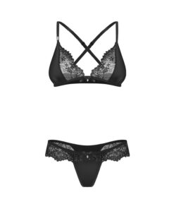 Alternative view of Komplet Obsessive Sparkly Night Bra&Toung S-3XL